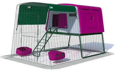 Omlet Nouveau poulailler Eglu Cube avec enclos de 2 m